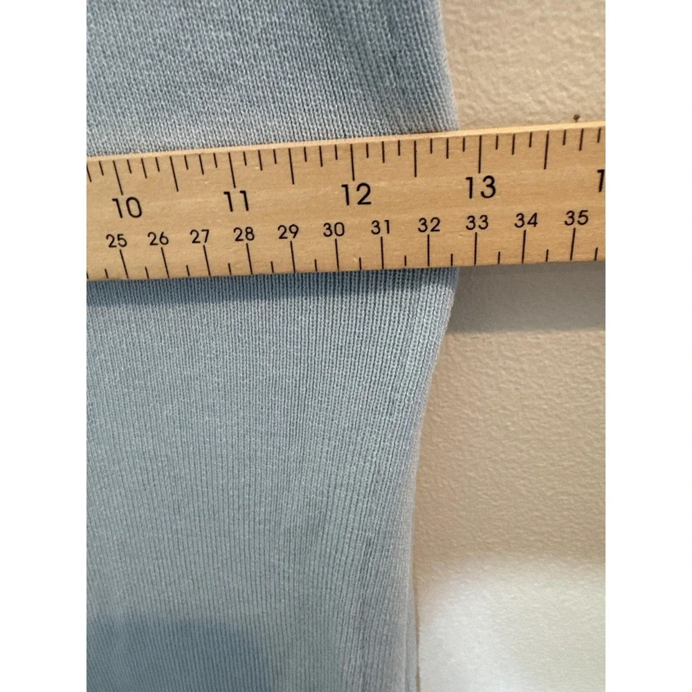 Lioness Military‎ Minds Dress Womens Small Blue Ruched Bodycon Mini Crew Neck